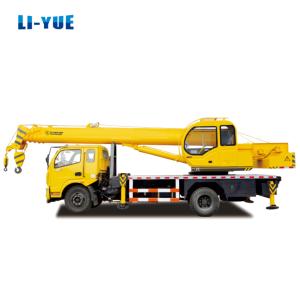 China Hydraulic Construction Truck Crane 10 Ton Stiff Boom Truck Crane With Hengli Valve wholesale