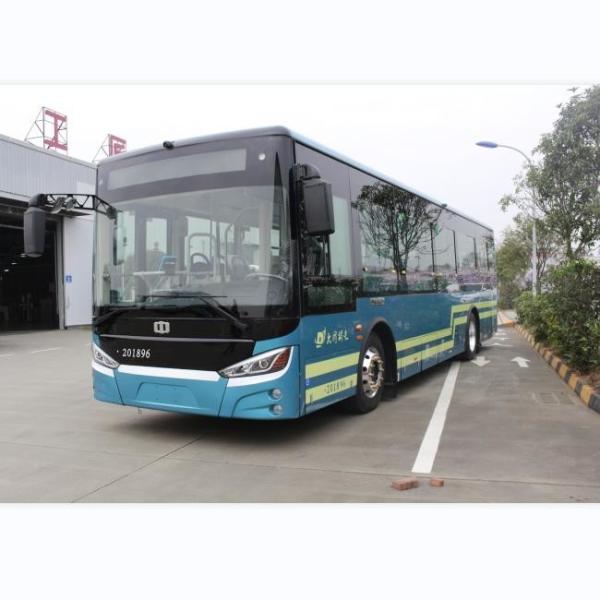 10.5m City Road Tour Bus With Air-Condition Low Floor Pure Electric Bus 30seat