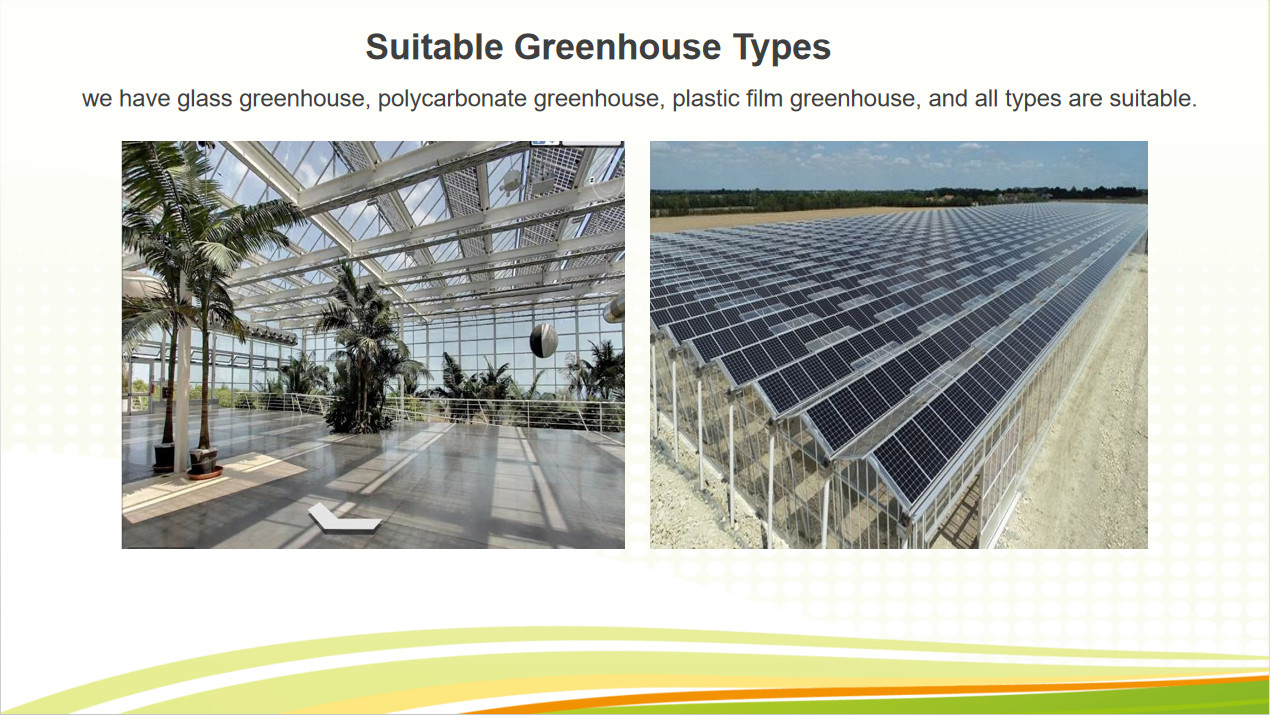 Customizable Winter Glass Solar Cell Greenhouse With Automation System