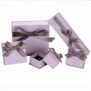 China Handmade Printed Jewelry Paper Box Jewellery Packing Box With Sleeves on sale