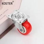 Light Duty 1.5inch/2inch/2.5inch/3inch Plastic Red Swivel Caster with Ball