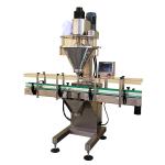 Spice Coffee Flour Automatic Auger Powder Filler Machine 40 Bottles/Min