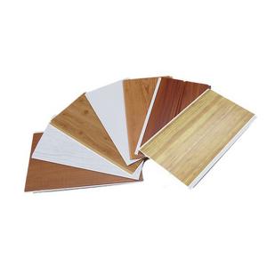 China Wood Grain / Fiber Wood Plastic Composite Decking , Laminated PVC Wall Panels on sale