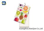 Colourful Fruit 3D Picture Lenticular Luggage Tags , Custom Hang Tags With 3D