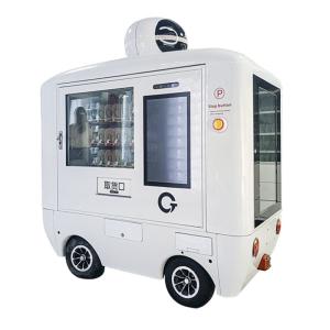 China Fully Automatic Car Driving Smart Vending Machines With Bettery wholesale