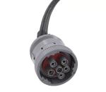 16 Pin Adapter Deutsch To Obd2 Wire Harness Connector Y Cable J1708 6 Pin