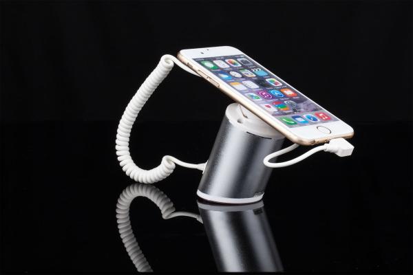COMER Mobile shop mobile phone stand holder with alarming show shelf for android