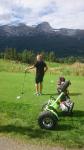 EcoRider two wheel self balancing off road segway golf scooter stand up electric