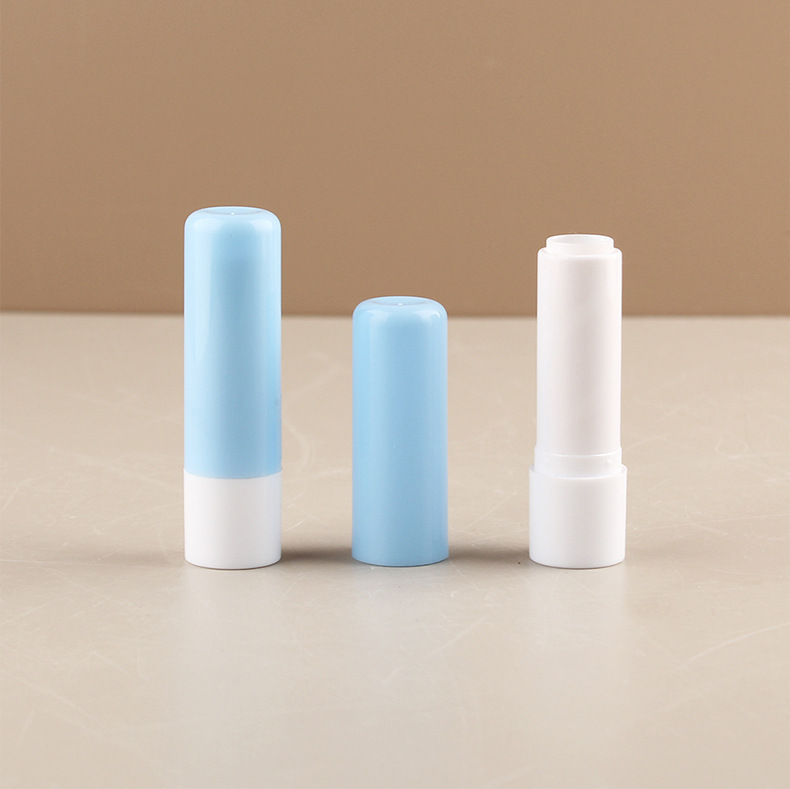 Industrial Cosmetic Oval Lotion Bar Stick Refillable Plastic Purple Lipbalm Tube Twist up Deodorant Container 5g 15g 20g