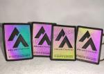 Washable 3M Reflective Labels 8 Colorway Laser Etched Leather Patches