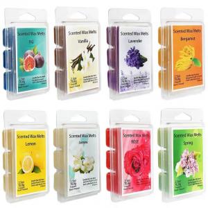 China Clear Plastic Pet Clamshells Blister Card Packaging For Wax Melts on sale