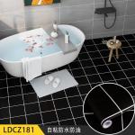 Removable Floor Sticker Waterproof PVC Flooring with Self Adhesive Installation