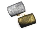 Chinese OEM Design Evening Clutch Bags , Grey Color Elegance Purse Handbag