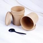 Eco Friendly Compostable Takeaway 8oz 12oz 16oz 26oz 32oz Biodegradable PLA