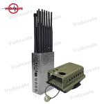 12 Bands 5G 4G 3G Wifi GPS Tracker Portable Signal Jammer 12Walt 30meter Jamming