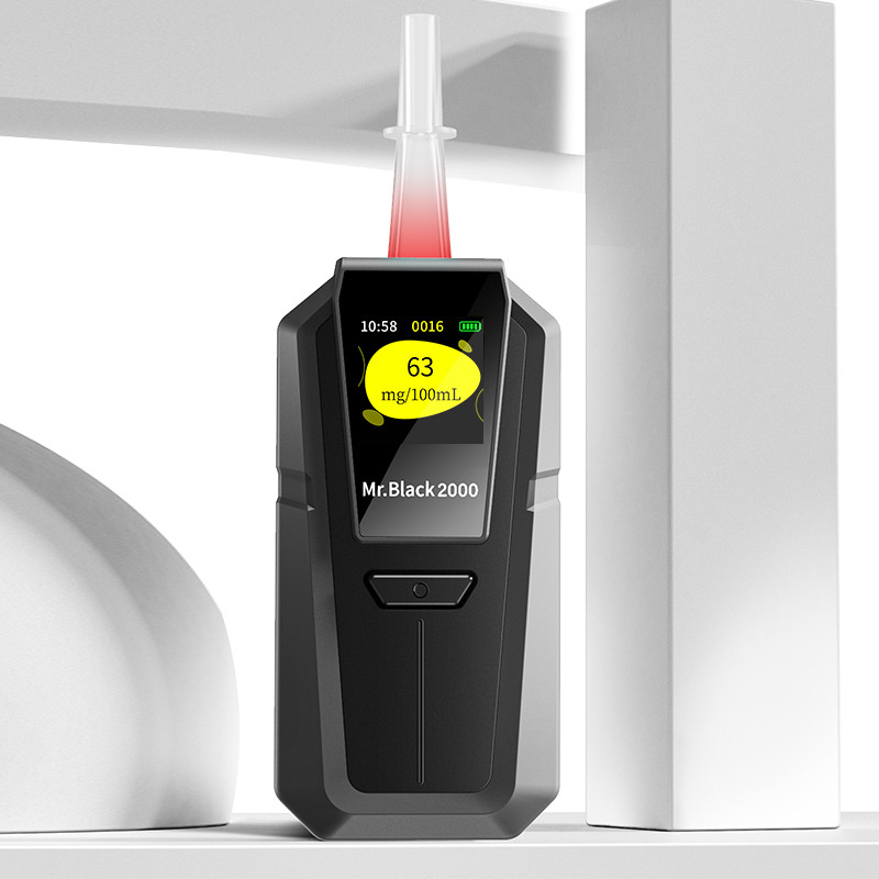 Traffic Police Check Semiconductor Breathalyzer 90g Without Batteries