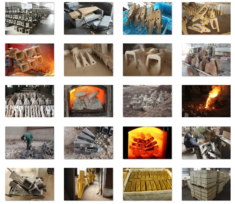 Liebherr R9400 Mining Heavy Duty Bucket Teeth Wearproof ODM