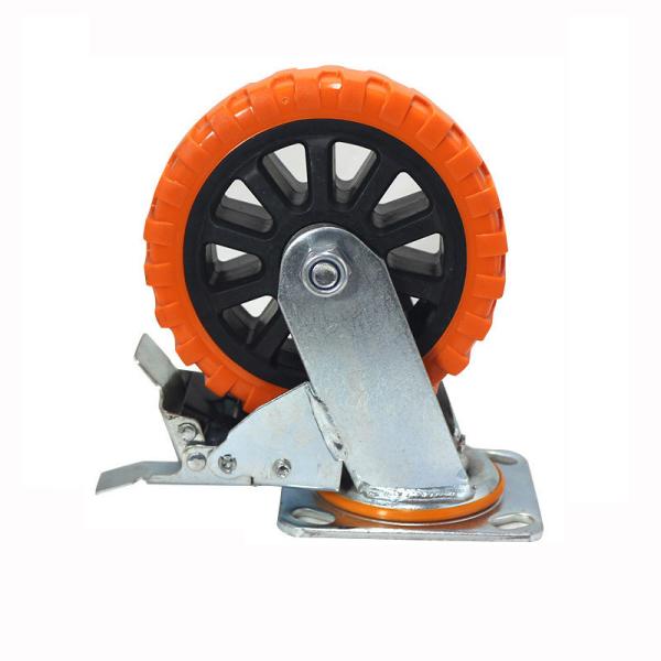 4-6 Inch Industry Heavy Duty Shopping Trolley Fixed KSLHD0203 with TPR/ PVC