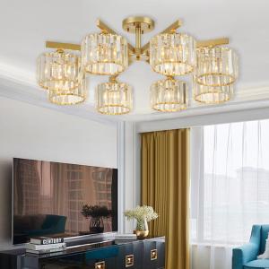 China Fancy Crystal led ceiling lights Food Indoor Home lighting Fixtures (WH-CA-40） wholesale