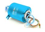 600Rpm Gigabit Ethernet Slip Ring Assembly Manufacturers Through Bore Design