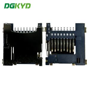 China TF1.45 Micro SD Socket SMT Internal Soldering Telephone Socket DGKYDTP145H8A6A2Y3WSN286 wholesale