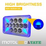 575*350*295 mm YAYE CG125 DC12V Motorcycle LED Headlight Bulb with DRL / Turn