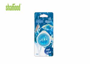 China Hanging Liquid Car Air Freshener Fragrance Heart Ocean Nacklace Round Shape wholesale