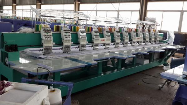 Quality Electronic Flat Embroidery Machine / Thailand Lace Embroidery Machine Multipurpose for sale