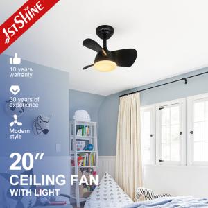 China Led Light Small Ceiling Fan Decorative Quiet DC Motor For Small Room wholesale