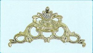 China Gold Plastic Plating Funeral Accessories For Paper Coffin Head And Funeral wholesale