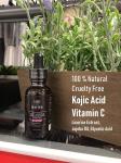 Liquid Kojic Acid Serum With Vitamin C Reduces Ageing Spots , Fine Lines &