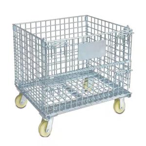 China B5.8 Steel Wire Mesh Storage Container 1000*800*840mm wholesale