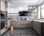 Modern Style White Gray Blue Wooden Furniture Shaker Style Kitchen Cabinets
