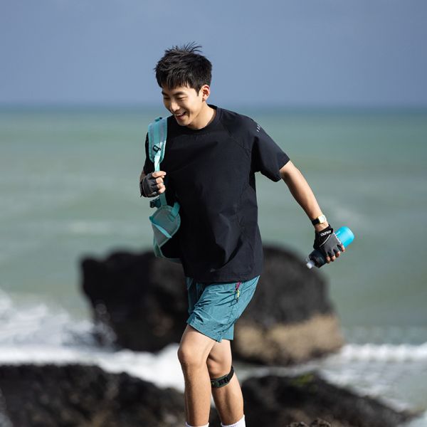 Summer UPF50+ UV Protection Lightweight Breathable Sun Protection Quick Dry Couple Sports Short Sleeve T-Shirt