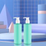 250 ML PET Bottle Matte Finish Hair Care Containers Cylinder With Pump