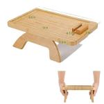 Classics Sofa Arm Rest Organizer Snacks Side Table For Wide Couches Arm Tray