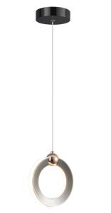 China Simple Style Indoor Decoration Pendant Lamp Home Bedroom Bedside Aluminum Gold Black LED Hanging Light wholesale