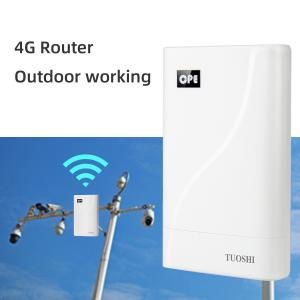 China Outdoor 4G LTE CPE CAT4 Router With POE Adapter on sale