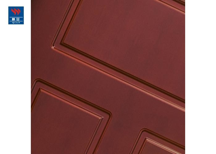 Fire Rated Solid PVC Wood Door Design Timber Hotel Interior Flush Door Fireproof Wood Door