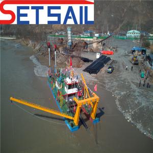 China Lifelong After-sales Service Low Failtur River Sand Suction Dredger with Cutter Head wholesale