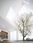 Laminated Curb Mount Glass Aluminum Skylight Windows