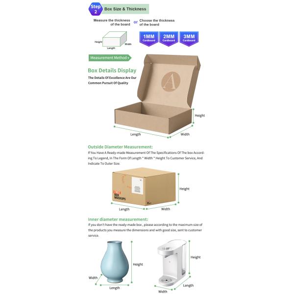 Recyclable Corrugated Paper Box Custom Cosmetic Packaging Boxes With plastic hook
