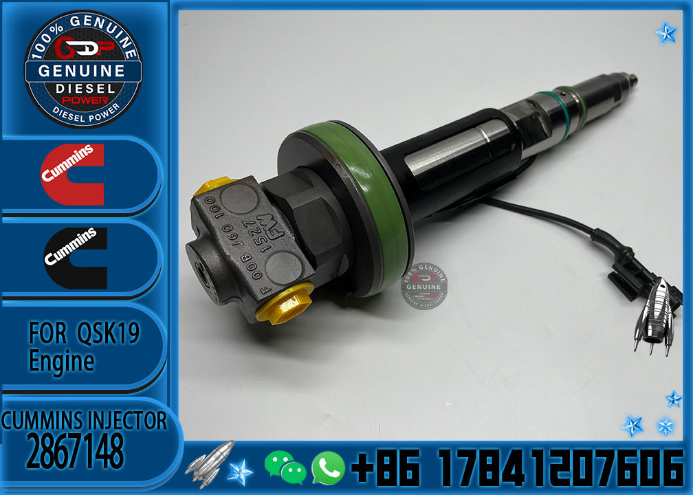 4964170 Recon QSK19 QSK38 QSK50 QSK60 diesel Fuel Injector 2867148 4955527 4964170