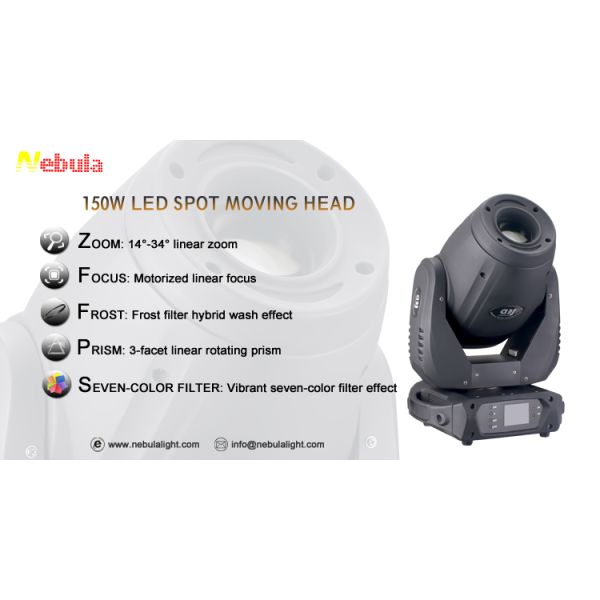 High Quality 150w Mini Dj Moving Head Led Spot