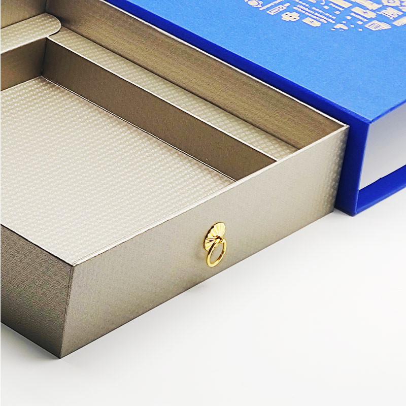 Eco T Shirt Packaging Boxes Recycled Drawer Sliding Clothing Cardboard Gift Box With Paper Bag