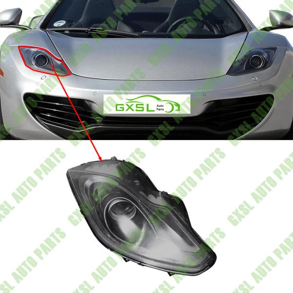 For Mclaren MP4-12C Black Style Front Right Headlight Assembly (Used) OEM