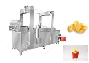 China Electric &amp; Gas Automatic Fryer Machine Potato French Fries Frying Machine wholesale