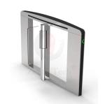 304 Stainless Steel Pedestrian Speed Lane Gate Turnstile 45 People/Minute