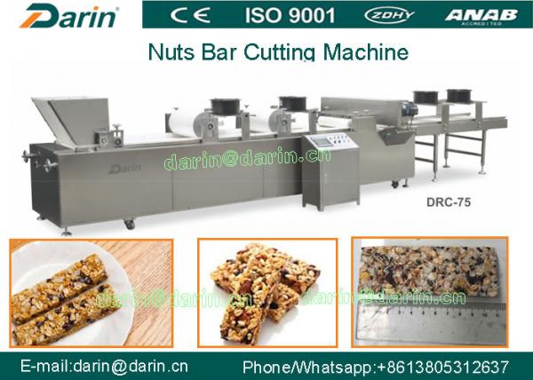 Quality Automatic  PLC Control Cereal Bar Making Machine / Peanut Bar Making Machine for sale