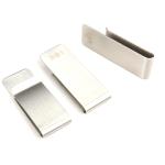 Personalized metal unique cheap stainless steel wallet money clip